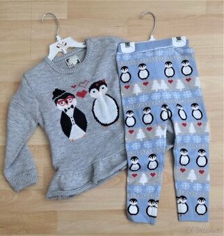 Komplet svetr & legíny 116 Sportdirect