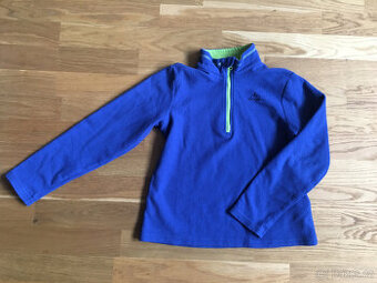 Modrá fleecová mikina Quechua