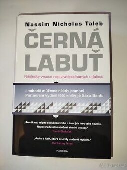Černá labuť Nassim Nicholas Taleb