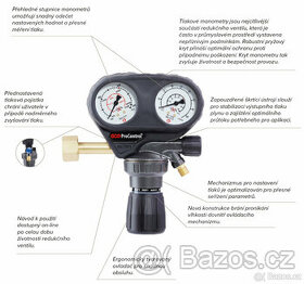 Redukční ventil GCE ProControl DUSÍK 200/10 bar - 1