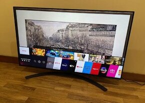 Velká led TV LG 49" 123cm, UHD 4K, smart