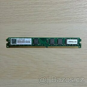 RAM paměť TRANSCEND 2 GB DDR2 JM800QLU-2G - 1