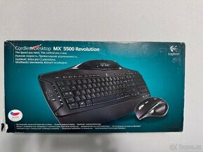 Logitech klávesnice Cordless Desktop MX 5500 Revolution - 1