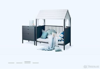 Stokke postylka Home- s matraci