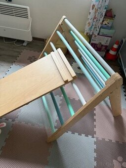 Montessori Piklerove trojuhelnik + prkno 2v1