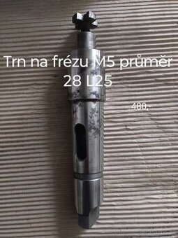 Trn na frézu M5 průměr 28 L25