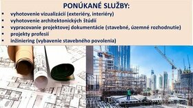 3D vizualizace, projekty a mnoho jiného