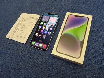 APPLE iPhone 14 Plus 128GB záruka baterie 100%