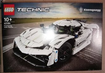 Lego Technic 42184 Bílé hyperauto Koenigsegg Jesko Absolut