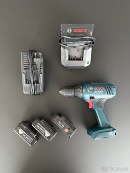 AKU vrtačka Bosch Professional GSR 1440-LI se 3 bateriemi