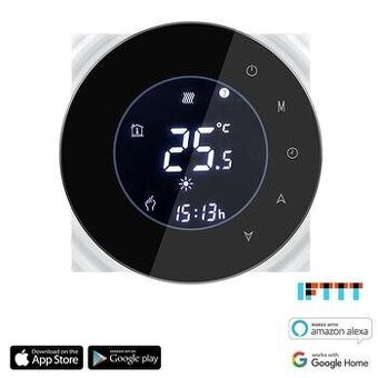 Termostat iQtech SmartLife GBLW-B, WiFi termostat pro podlah