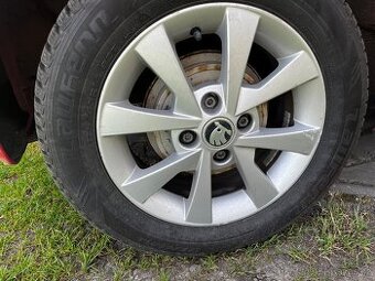 Koupím 1ks originál alukola na Škodu Citigo 5jx14 H2 ET 35