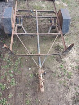 přívěstný vozík ,kola R 14, vlastní výroba