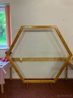 Dřevěný fotokoutek - 1