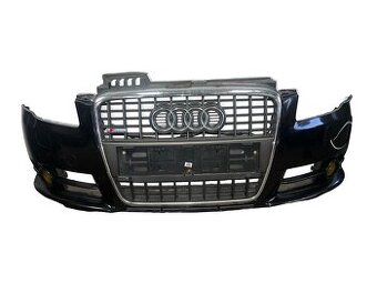 Přední nárazník černá metalíza LZ9Y Audi A4 8E S-Line 2007