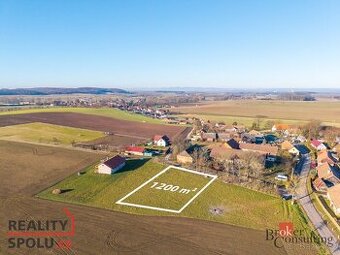 Prodej, pozemky/bydlení, 1200 m2, Újezdec 12, 51771 Ledce, H