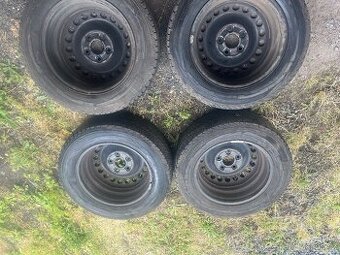4x Disk 5x120 R16 ET51 s pneumatikami 205/65/16C