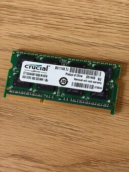 Crucial 8GB DDR3 1600 SODIMM