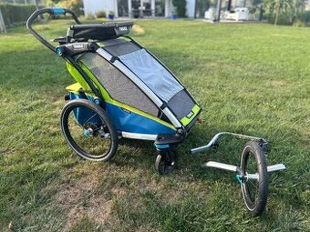 Thule Chariot Sport 2 - blue/green, dětský vozík