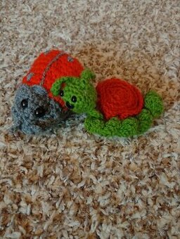 Dekorace, beruška a šnek