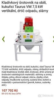 Kladívkový šrotovník Taurus