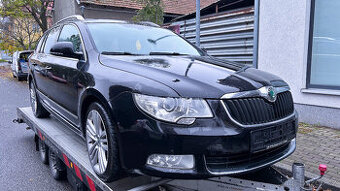 Vůz na náhradní díly Škoda Superb 2 kombi 2011 CFGB MFM LF9R