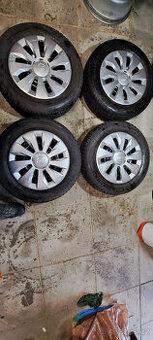 Kola Škoda Fabia + zimní gumy 185/65 R15 XL