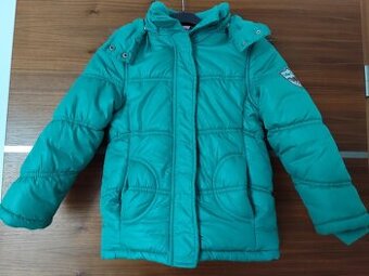 Zelená zimní bunda DOPODOPO vel 116 cm
