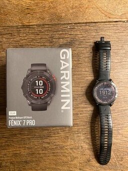Garmin Fenix 7 Pro Solar + faktura zaruka do 13.11.2026