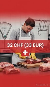 Řezník – Metzger / Švýcarsko / nástup ihned