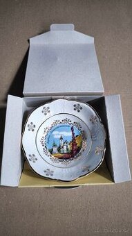 Pamětní talířek Teplice Zámecké náměstí