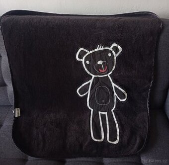 Dětská deka Pinkie černá