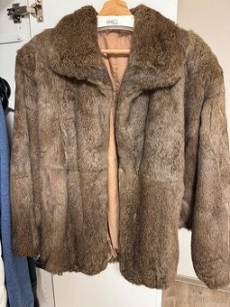 Luxusní pravý kožich z králíka – dovezený z USA (Montana) –