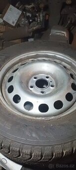 Prodám disky 5x108 + zimní pneu C