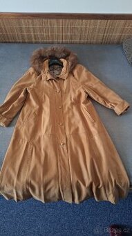 Dámský kožený kabát D&H Rajhrad – vel. 48