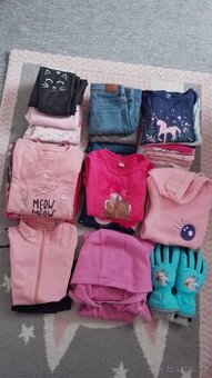 Sada oblečení pro dívku 128-134 (27KS+3 zdarma)