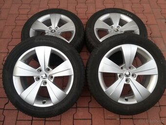 alu kola Škoda Superb 3 zimní 215/55/17