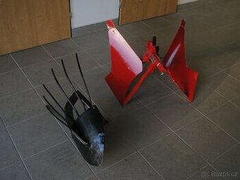 Oboustranný pluh APH-352, radlici vyorávací, + HUPCUK 3,2T.