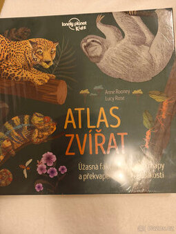 Prodám novou knihu Atlas zvířat