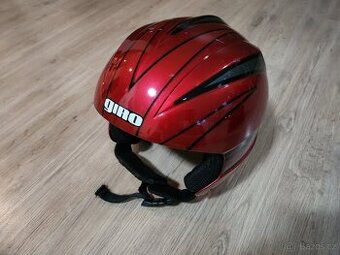 Lyžařská helma + brýle