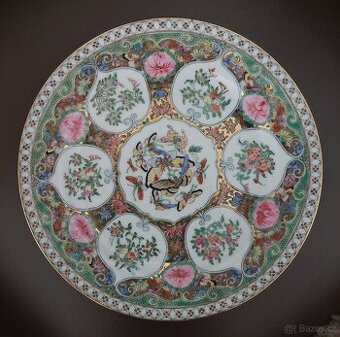 Čínský ozdobný talíř