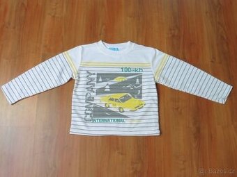 8x Tričko s dlouhým rukávem vel. 5-6 let, 116 cm
