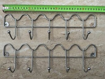 Kovové věšáky na kuchyňské náčiní 35 cm - 2 ks