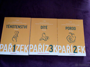 Pařízek – Kniha o těhotenství, porodu a dítěti (3 svazky)