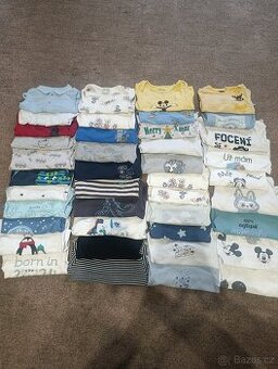 Velký balík oblečení na chlapečka velikost 74-86 190ks