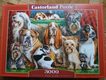 Puzzle pejsci 3000 dílků