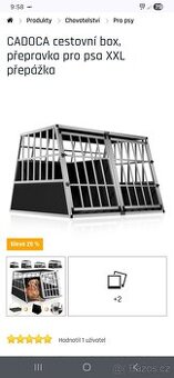 Klec pro psa do auta