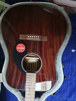 Prodám kytaru Fender polomasiv i s kufrem nová.