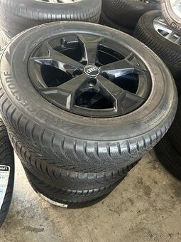 Alu kola orig. Audi Q3 17"+nové zimní Bridgestone