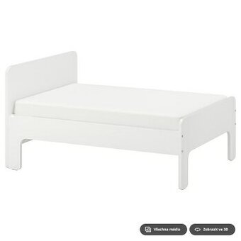 Rostoucí dětská postel IKEA SLÄKT s matrací